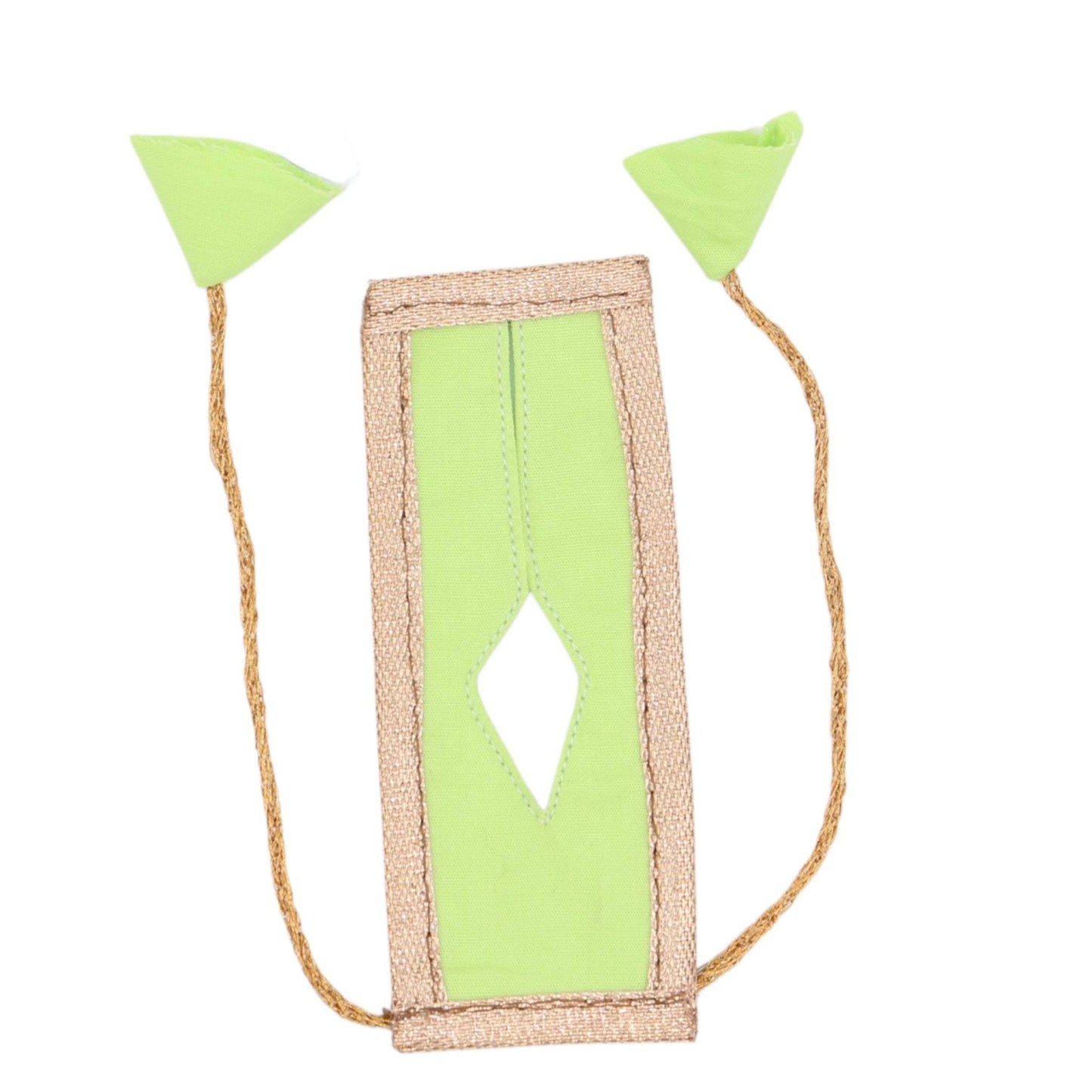 Hari Gaurav Vastra - Green Red Cotton Poshak