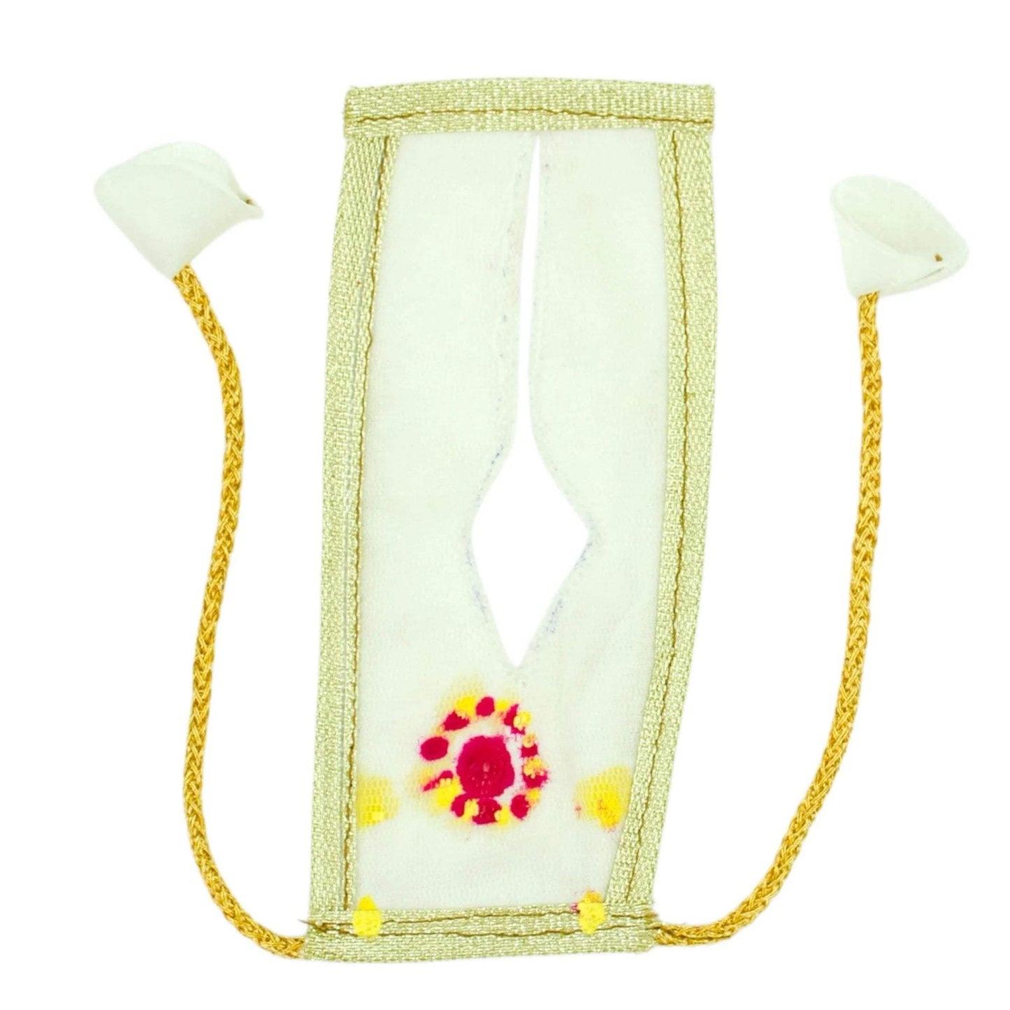 Aeloria Rangzaar – Designer Hand-Painted Poshak for Kanha Ji