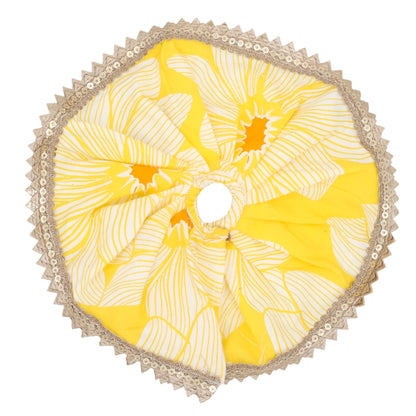 Basanti Vaatika – Cotton Summer Dress for Laddu Gopal Ji