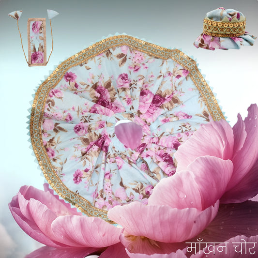 Pushp Sheetal Kripa - Cotton Floral Poshak